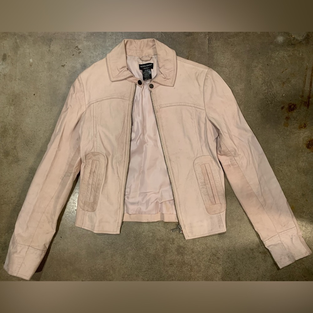 Guess Jeans leather jacket